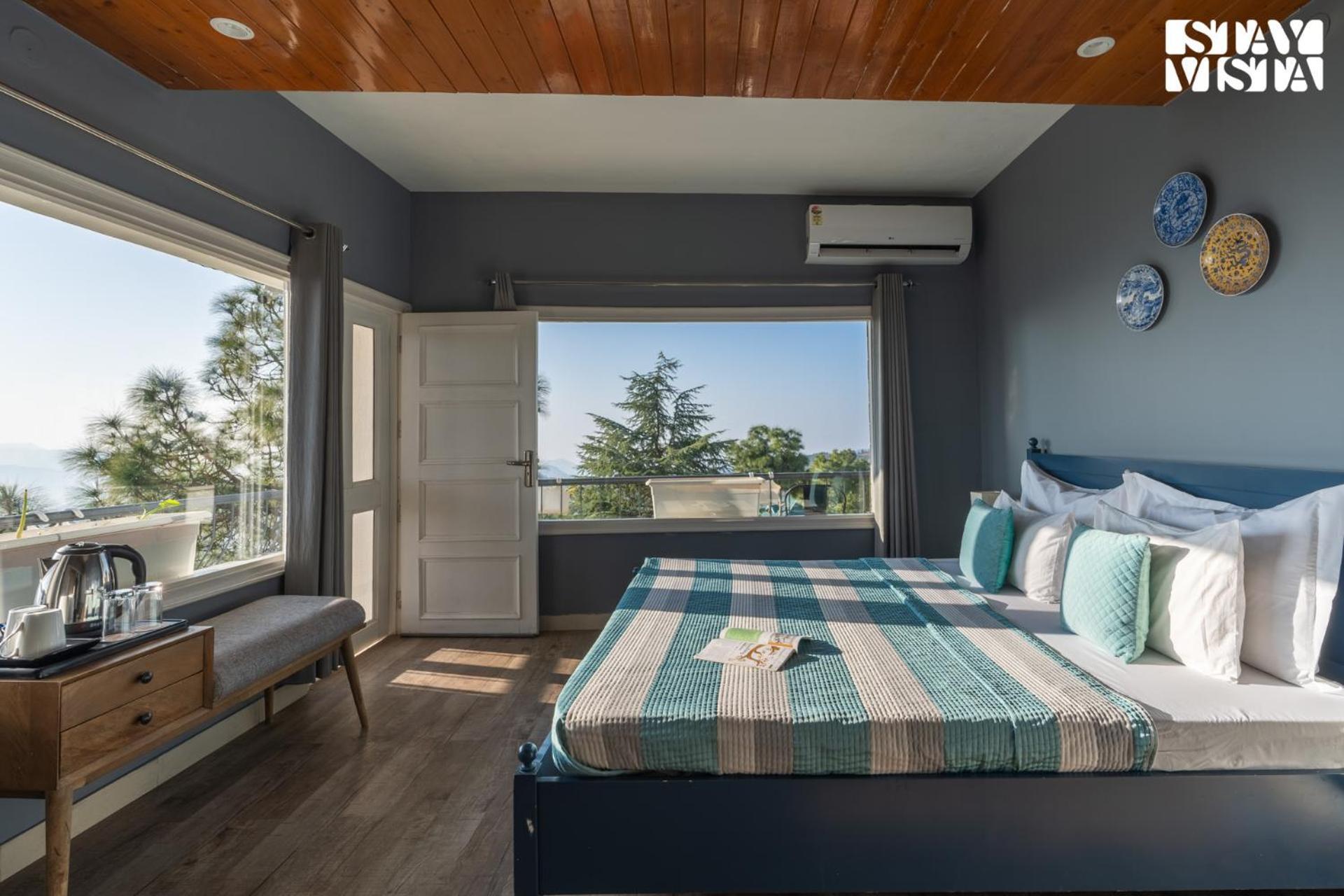 Stayvista At Serene With Outdoor Bonfire Barog Exterior photo