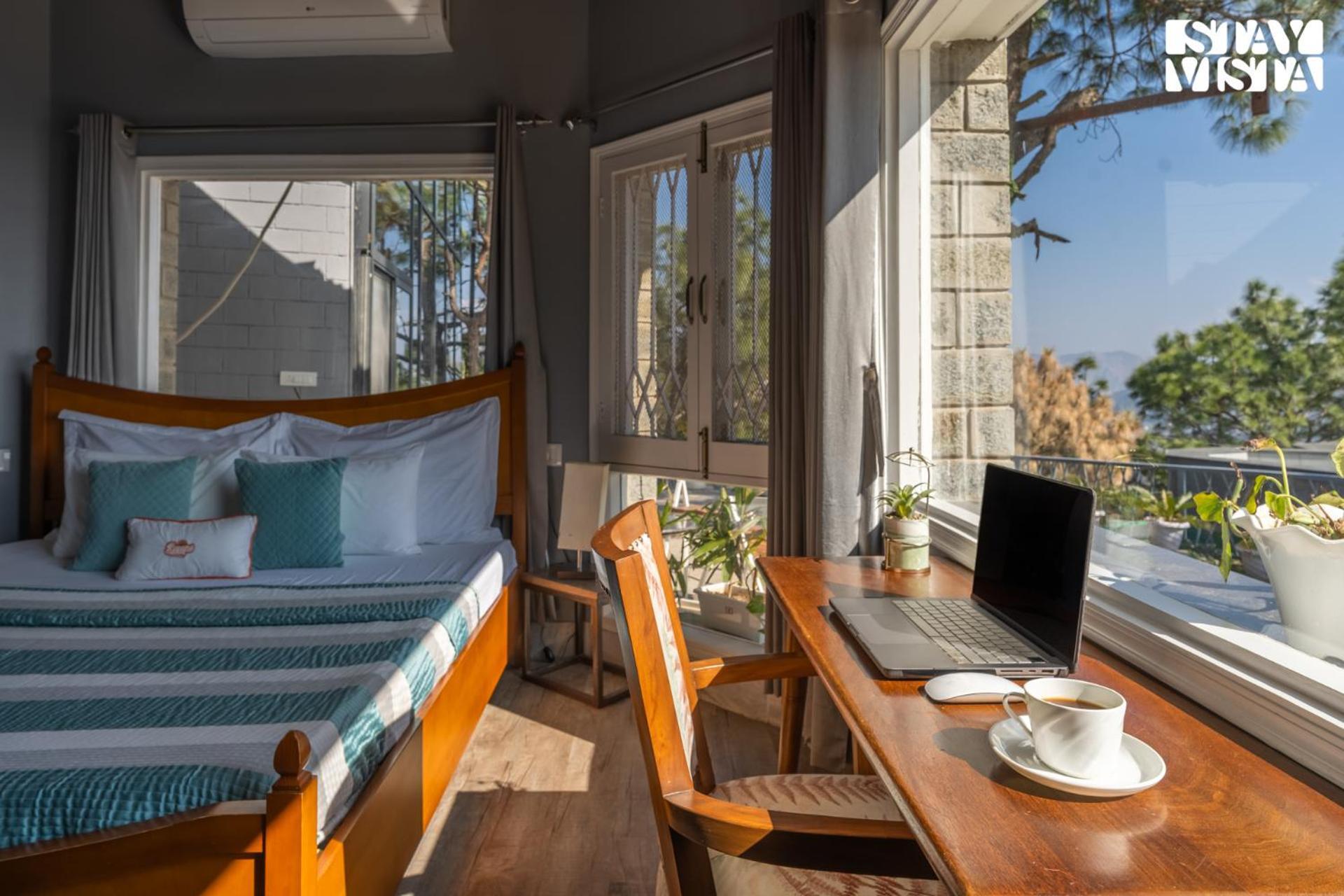 Stayvista At Serene With Outdoor Bonfire Barog Exterior photo