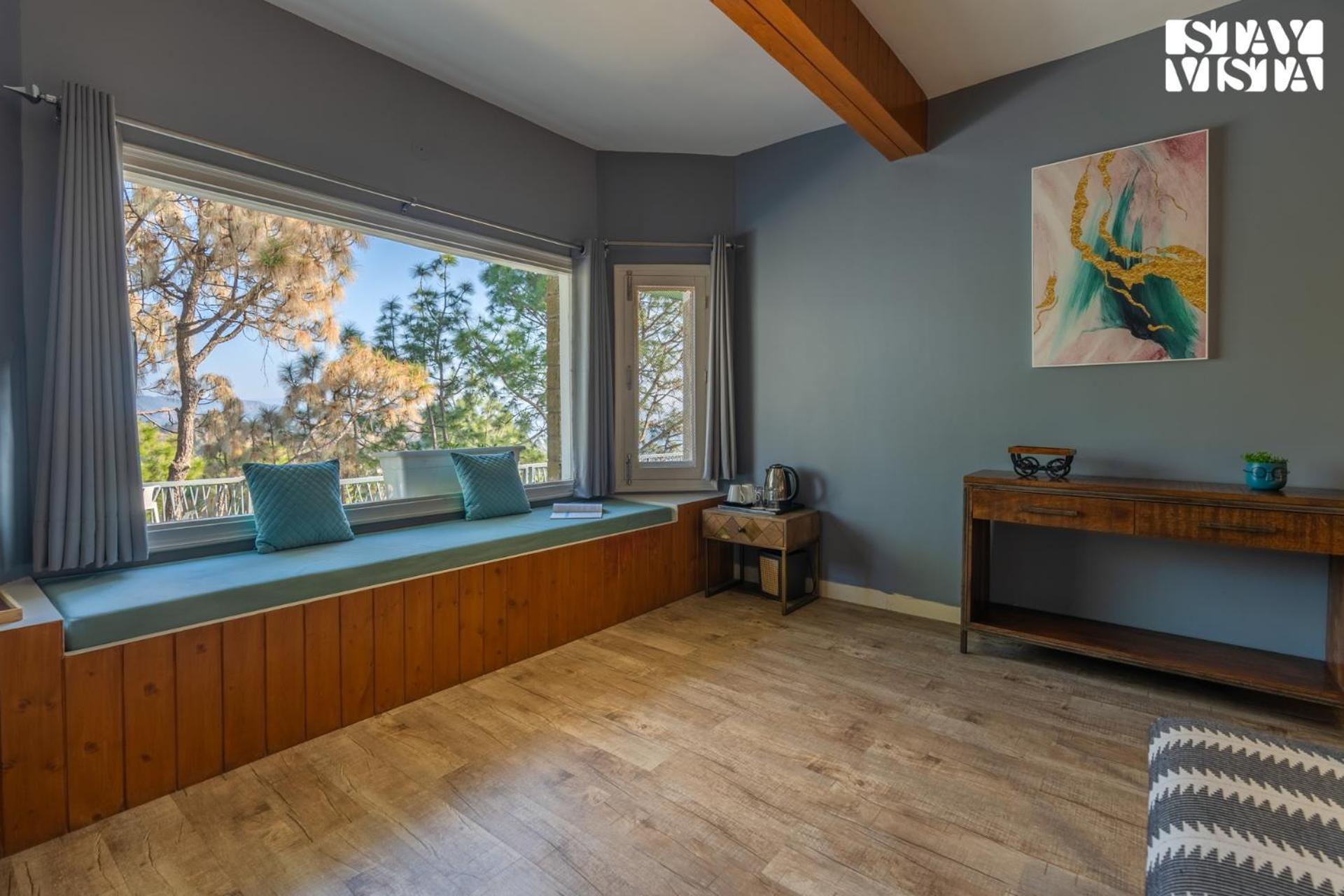 Stayvista At Serene With Outdoor Bonfire Barog Exterior photo