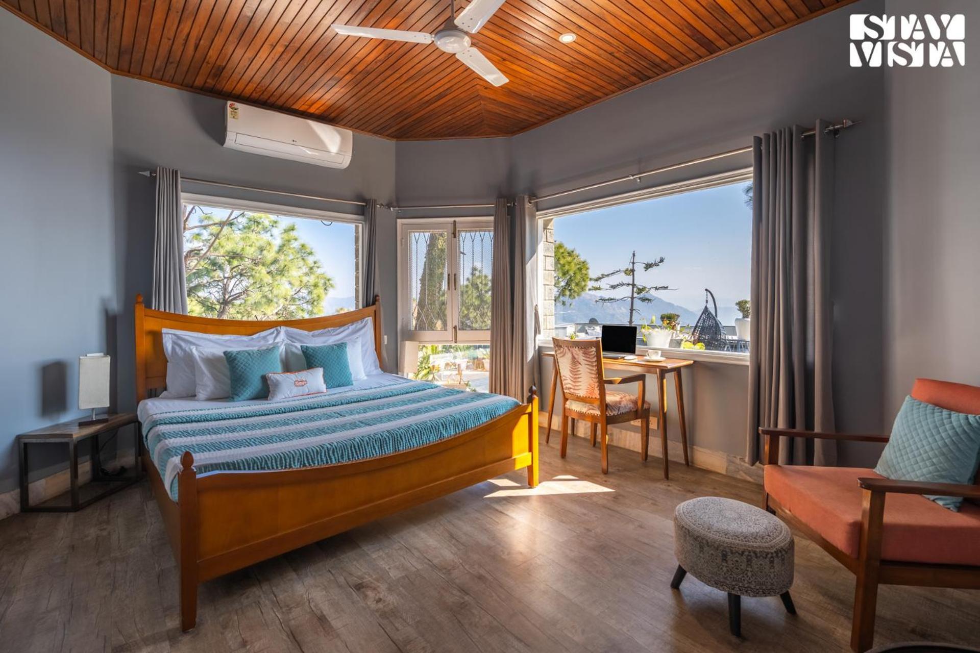 Stayvista At Serene With Outdoor Bonfire Barog Exterior photo