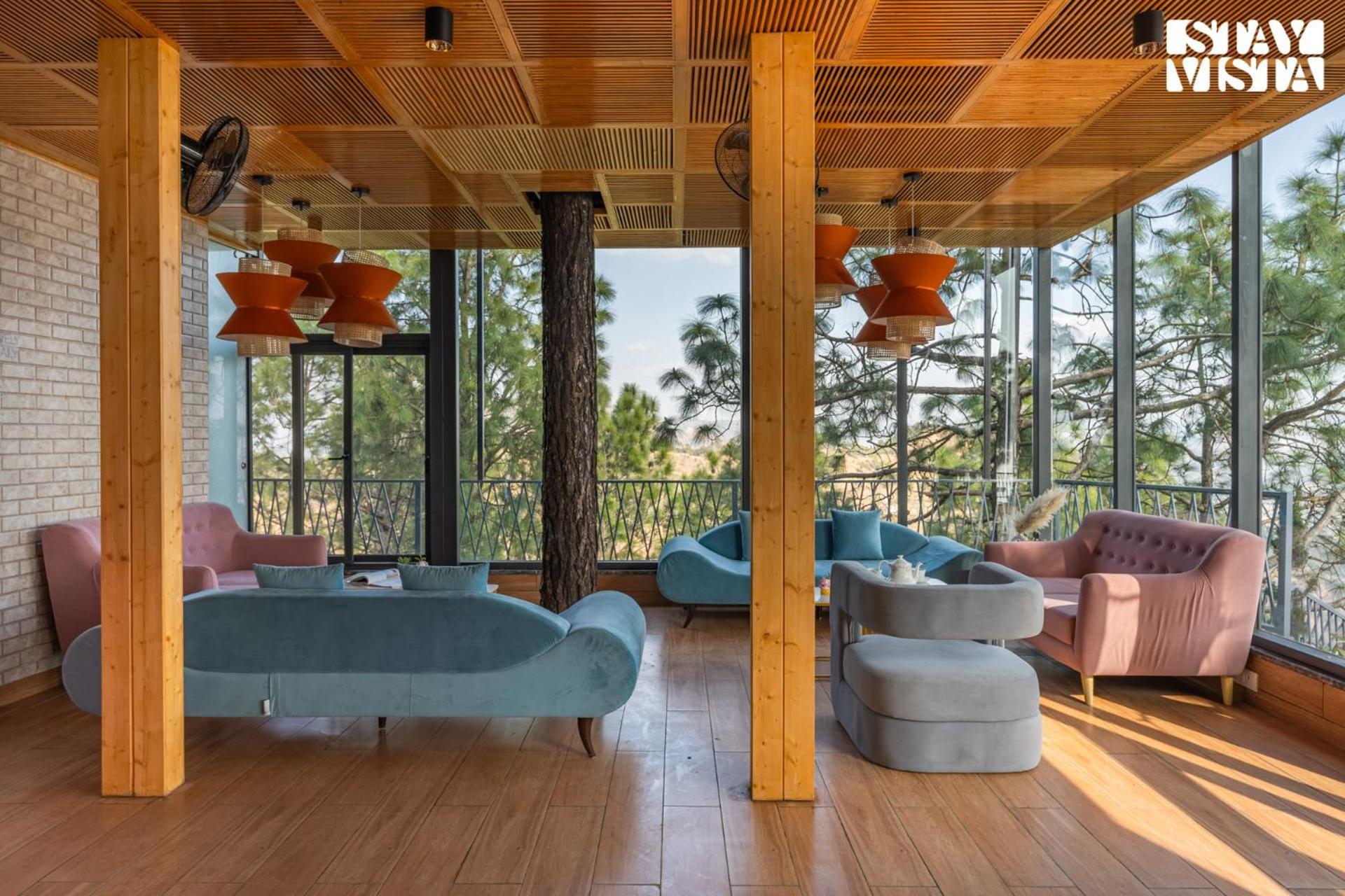 Stayvista At Serene With Outdoor Bonfire Barog Exterior photo